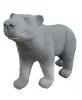 Product image 1 of the product “Polar Bear heading to the right made from riverstone by the artist 140cm length ”